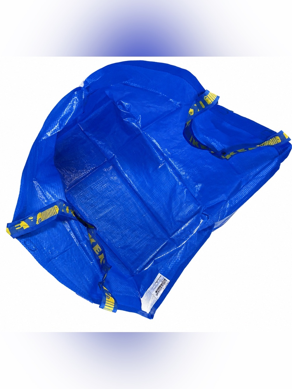 IKEA FRAKTA Large Blue Reusable Shopping Bags 19 Gallon Set of 6 - Picture 2 of 9